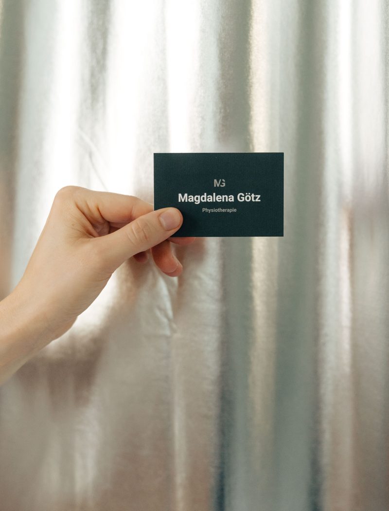 Visitenkarte Physiotherapie Magdalena Götz